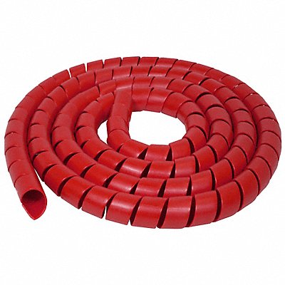 ELECTRIDUCT WLSW10050RD Spiral Wrap 50 ft L 25mm W Color Red