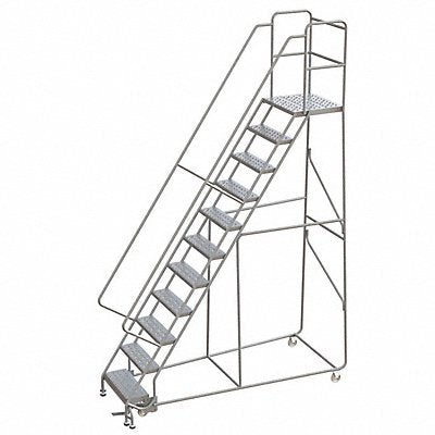 BALLYMORE WLAR111246D4 Rolling Ladder 110 H x 21 D Platform