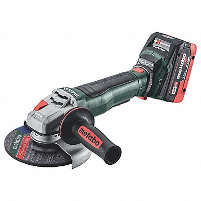 808GZ9 METABO WPB18LTBL11150Quick Brushless Brake Angle Grinder 18V DC