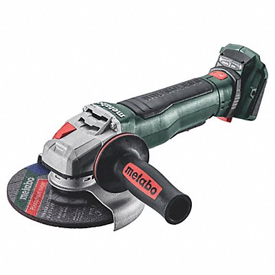 808GZ8 METABO WPB18LTBL11150Quick Brushless Brake Angle Grinder 18V DC
