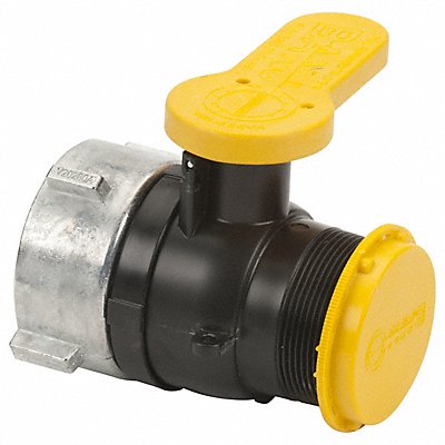 BANJO WSMT210FSAV Manual 2-Way Ball Valve Buttress Polypropylene