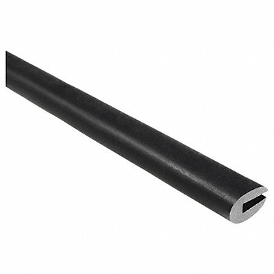 TRIM LOK INC X1003100 Edge Trim 100ft L Black 5/16 in W