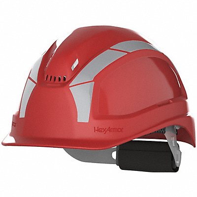 HEXARMOR 1611008S Safety Helmet 6 3/8 to 8 Fits Hat