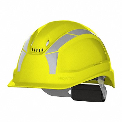 HEXARMOR 1611010S Safety Helmet High-Vis Yellow HDPE