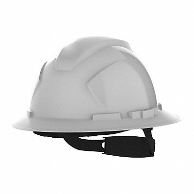 HEXARMOR 1623001 Hard Hat Full Brim Ratchet White 0.89 lb