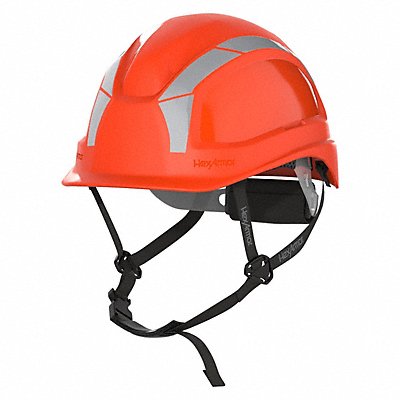 HEXARMOR 1615005S Safety Helmet Orange HDPE