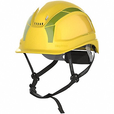 HEXARMOR 1614003Y Safety Helmet HDPE Yellow 6-3/8 to 8Size