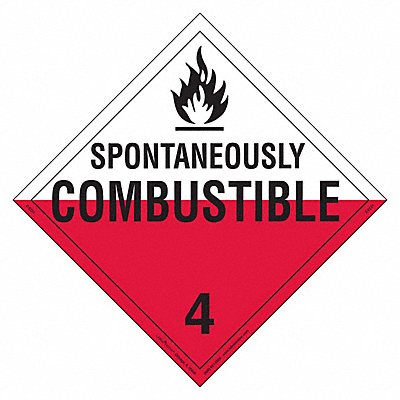 LABELMASTER ZEZ21 DOT Container Placard Vinyl PK25