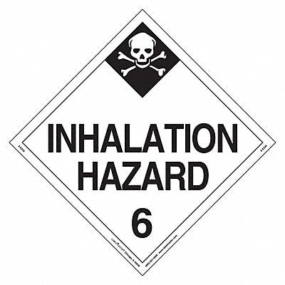 LABELMASTER ZEZ29 DOT Container Placard Vinyl PK25