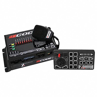 CODE 3 Z3SXR1 Siren with Built In Banshee 4 H 9 3/4 W