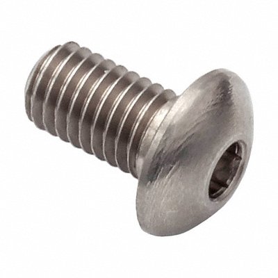 GRAINGER ZBC124UNS Button Head Socket Cap Screw
