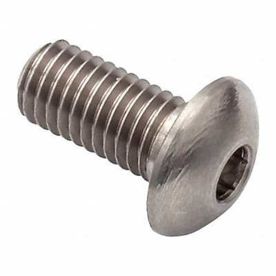 GRAINGER ZBC126UNS Button Head Socket Cap Screw
