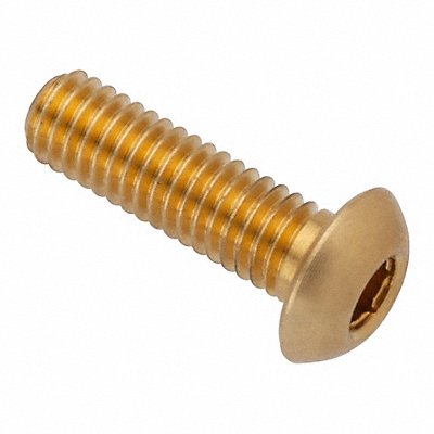 GRAINGER ZBC3X10BR Button Head Socket Cap Screw
