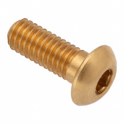 GRAINGER ZBC3X8BR Button Head Socket Cap Screw