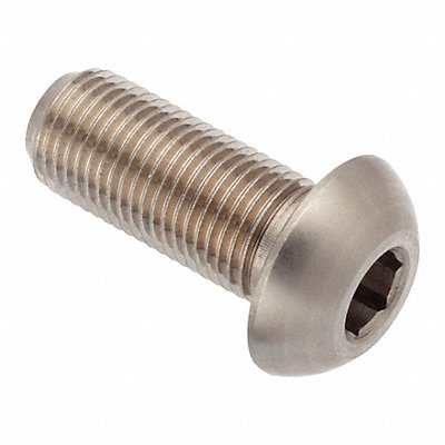 GRAINGER ZBC521UNEF Button Head Socket Cap Screw