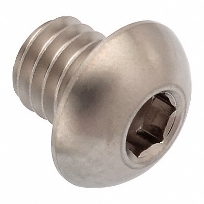 GRAINGER ZBC576UNC Button Head Socket Cap Screw