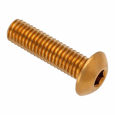 GRAINGER ZBC5X16BR Button Head Socket Cap Screw