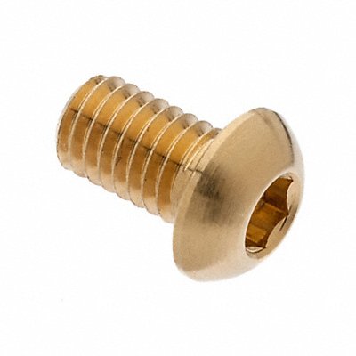 GRAINGER ZBC6X10BR Button Head Socket Cap Screw