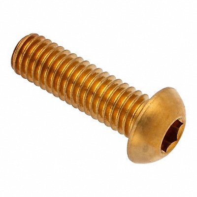GRAINGER ZBC6X20BR Button Head Socket Cap Screw