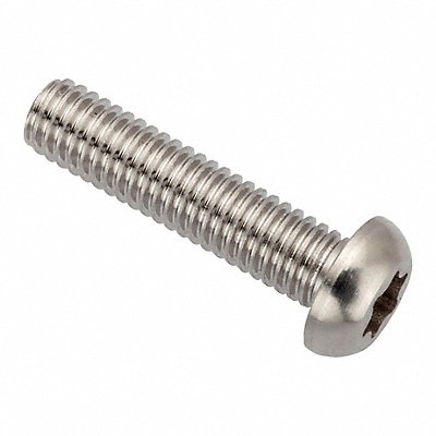 GRAINGER ZBM6X25 Machine Screw M6x1 Thread