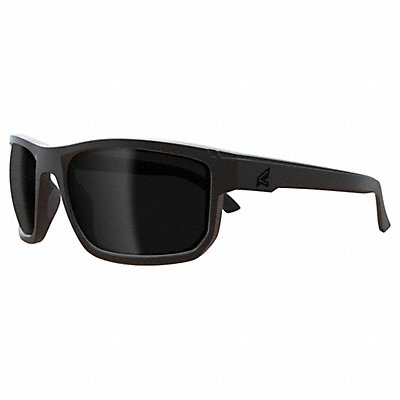 EDGE EYEWEAR ZDF116VS Safety Glasses Smoke Lens Black Frame M