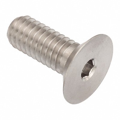 GRAINGER ZHF60151C12 Flat 100 Head Socket Screw