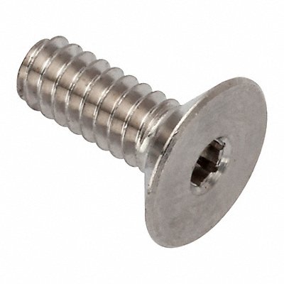 GRAINGER ZHF60204C05 Flat 100 Degree Head Socket Screw