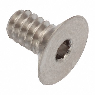 GRAINGER ZHF60206C04 Flat 100 Degree Head Socket Screw