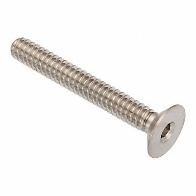 GRAINGER ZHF60206C16 Flat 100 Head Socket Screw