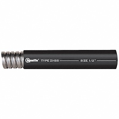 LIQUATITE ZHSS11 Liquid Tight Conduit Black Stainless