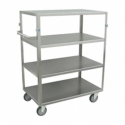 GRAINGER ZL236U503 Linen Cart 600 lb 4 Shelf 36 in L