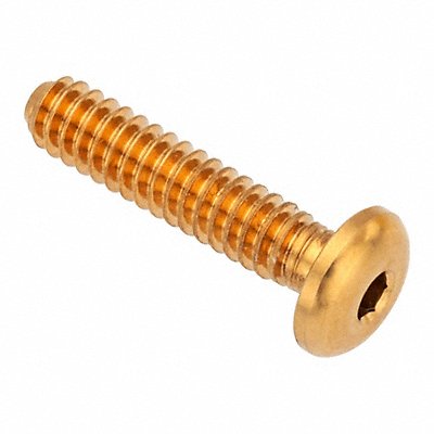 GRAINGER ZSB55006F08 Button Head Socket Screw