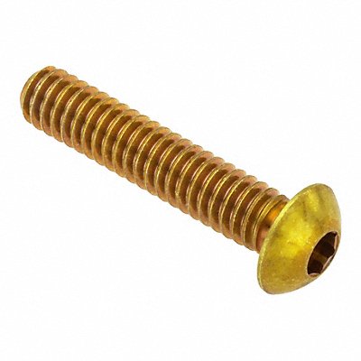 GRAINGER ZSB55012C20 Button Head Socket Screw