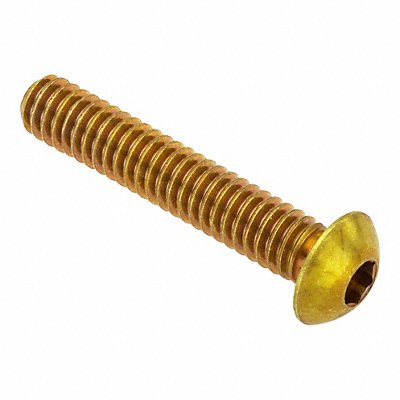 GRAINGER ZSB55012C24 Button Head Socket Screw
