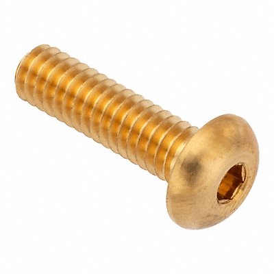 GRAINGER ZSB55012F16 Button Head Socket Screw