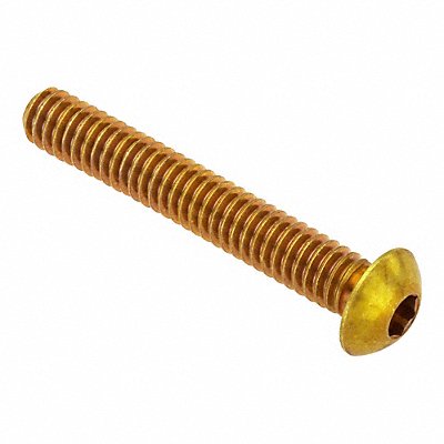 GRAINGER ZSB55012F32 Button Head Socket Screw