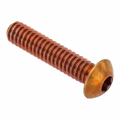GRAINGER ZSB55014C18 Button Head Socket Screw