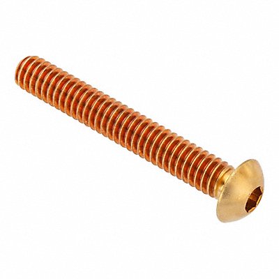 GRAINGER ZSB55014C28 Button Head Socket Screw