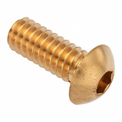 GRAINGER ZSB55014F07 Button Head Socket Screw