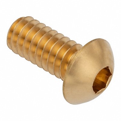 GRAINGER ZSB55014F09 Button Head Socket Screw