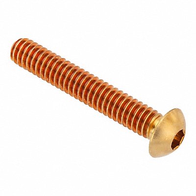 GRAINGER ZSB55038C26 Button Head Socket Screw