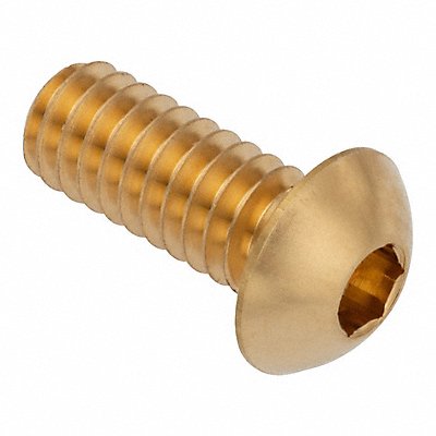 GRAINGER ZSB55038F08 Button Head Socket Screw