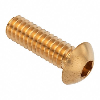 GRAINGER ZSB55038F12 Button Head Socket Screw