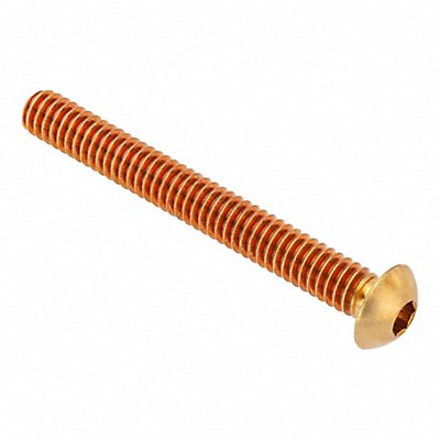 GRAINGER ZSB55038F32 Button Head Socket Screw