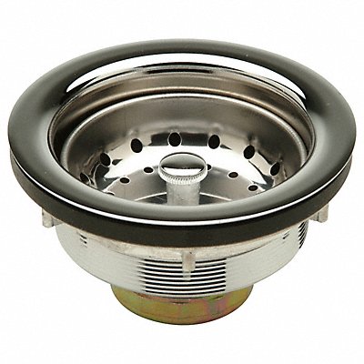 ZURN ZSS250PC Sink Drain 4 3/8 in Dia SS