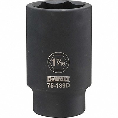 DEWALT DWMT75139OSP Deep Impact Socket 3/4 IN DR 1-7/16 SAE