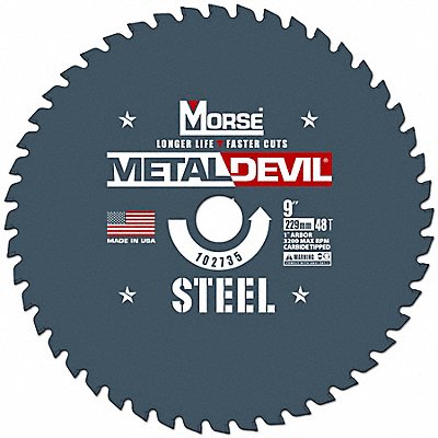 MORSE 102735WWG Carbide Circular Saw Blade Arbor 1