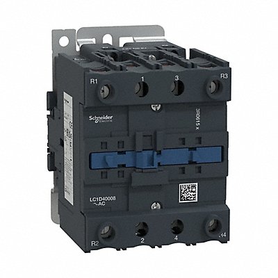 SCHNEIDER LC1D40008F7 IEC Magnetic Non Reversing 110VAC