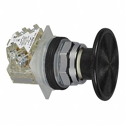 SCHNEIDER ELECTRIC 9001KR25BH13 Mushroom Head Push Button Non Illuminated Blk SPDT