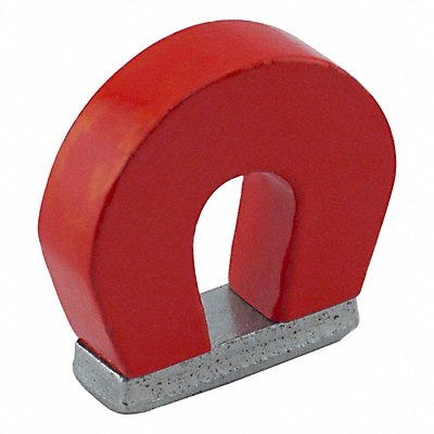GRAINGER 6XY47 Alnico 5 Horseshoe Magnet 2 lb Pull